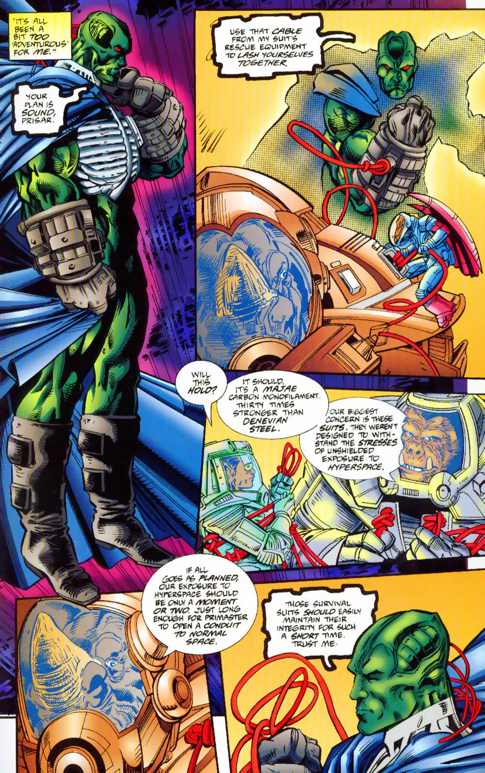 Read online Leonard Nimoy's Primortals (1995) comic -  Issue #8 - 20