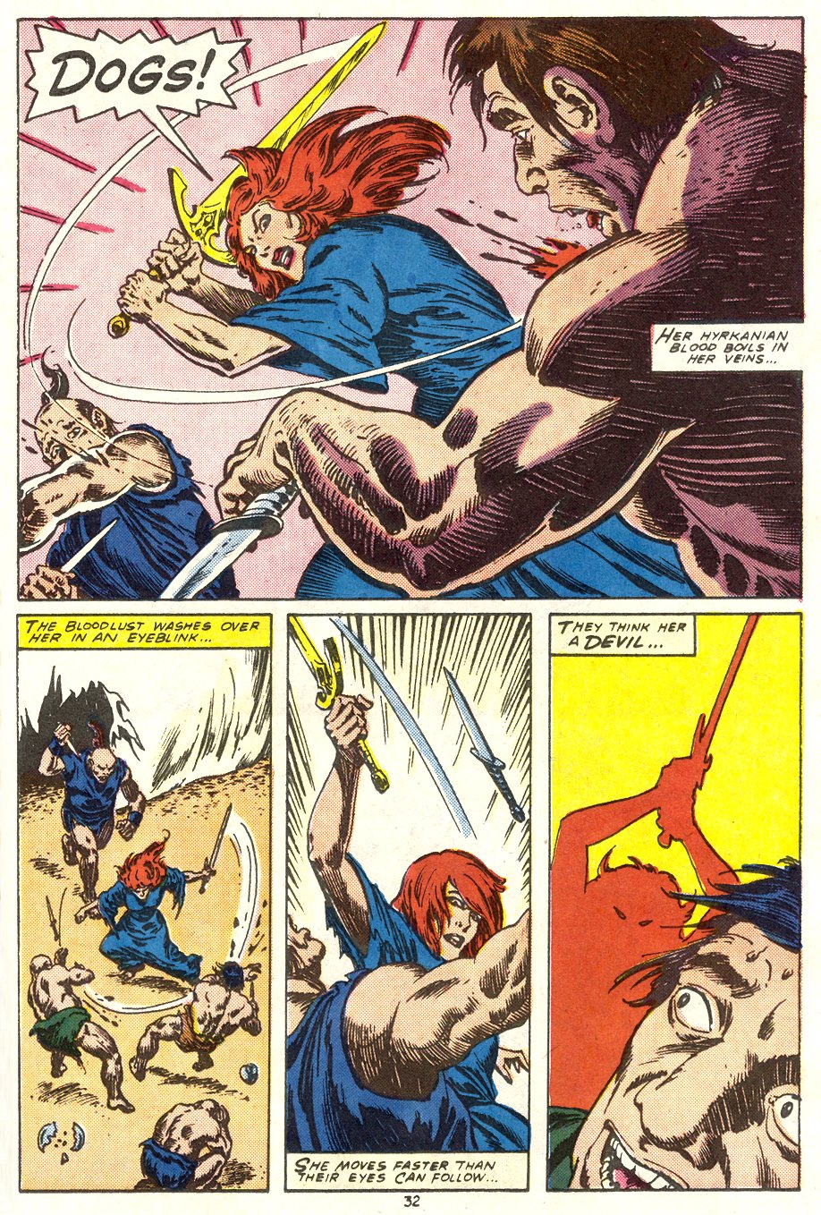Read online Conan the Barbarian (1970) comic -  Issue # Annual 12 - 33
