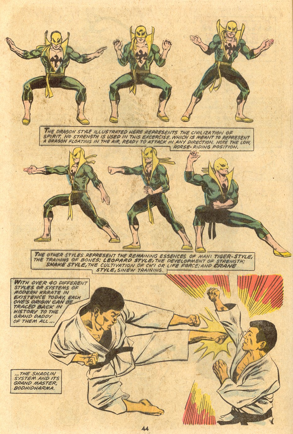 Read online Giant-Size Master of Kung Fu comic -  Issue #1 - 36