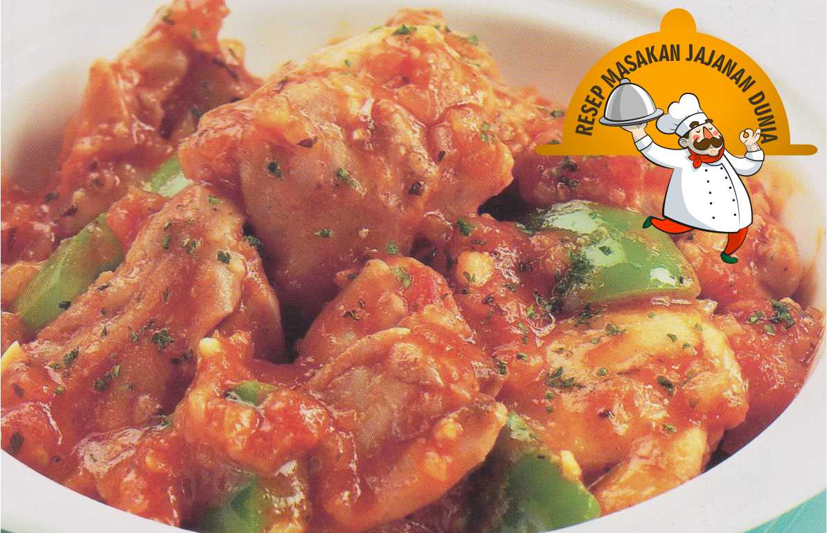 Resep Internasional Ayam Masak Ala Pemburu Italia Resep Internasional Ayam Masak Ala Pemburu Italia