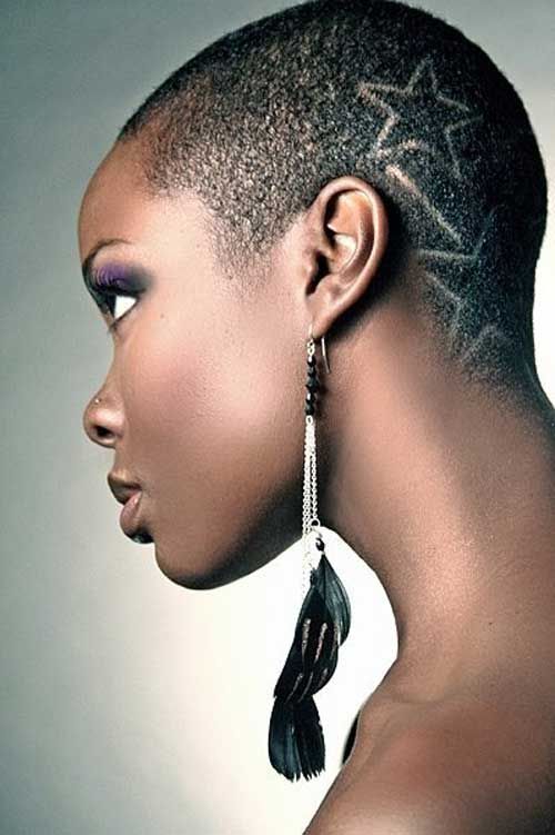 Low Cut Hairstyles For Females Short Natural Black Hair Styles