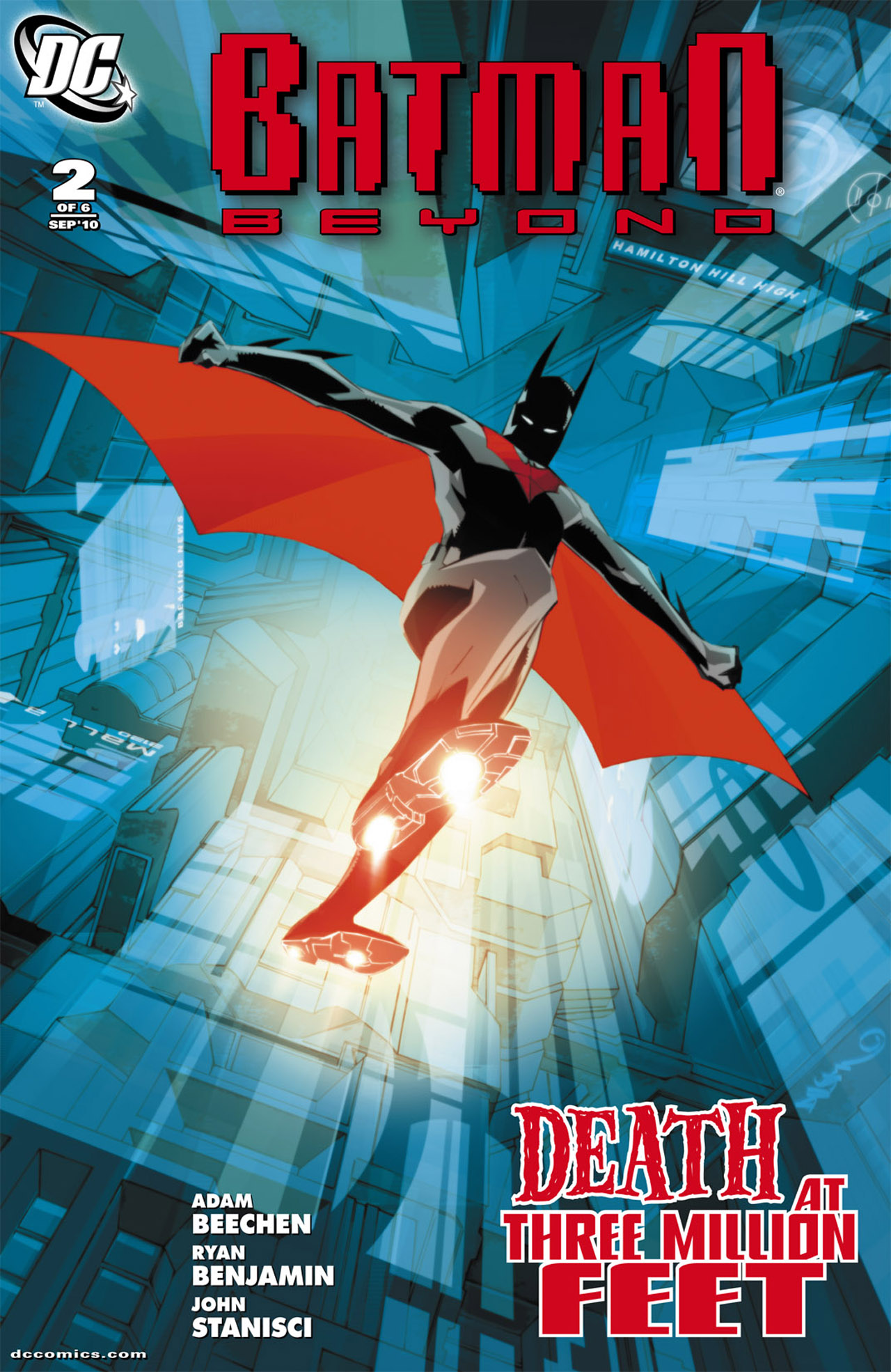 Read online Batman Beyond (2010) comic -  Issue #2 - 1