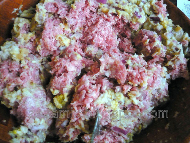 minced meat steaks from the oven