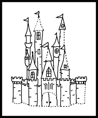 Disney Coloring Pages : Castle Residence Of Kings and Princess | Kids