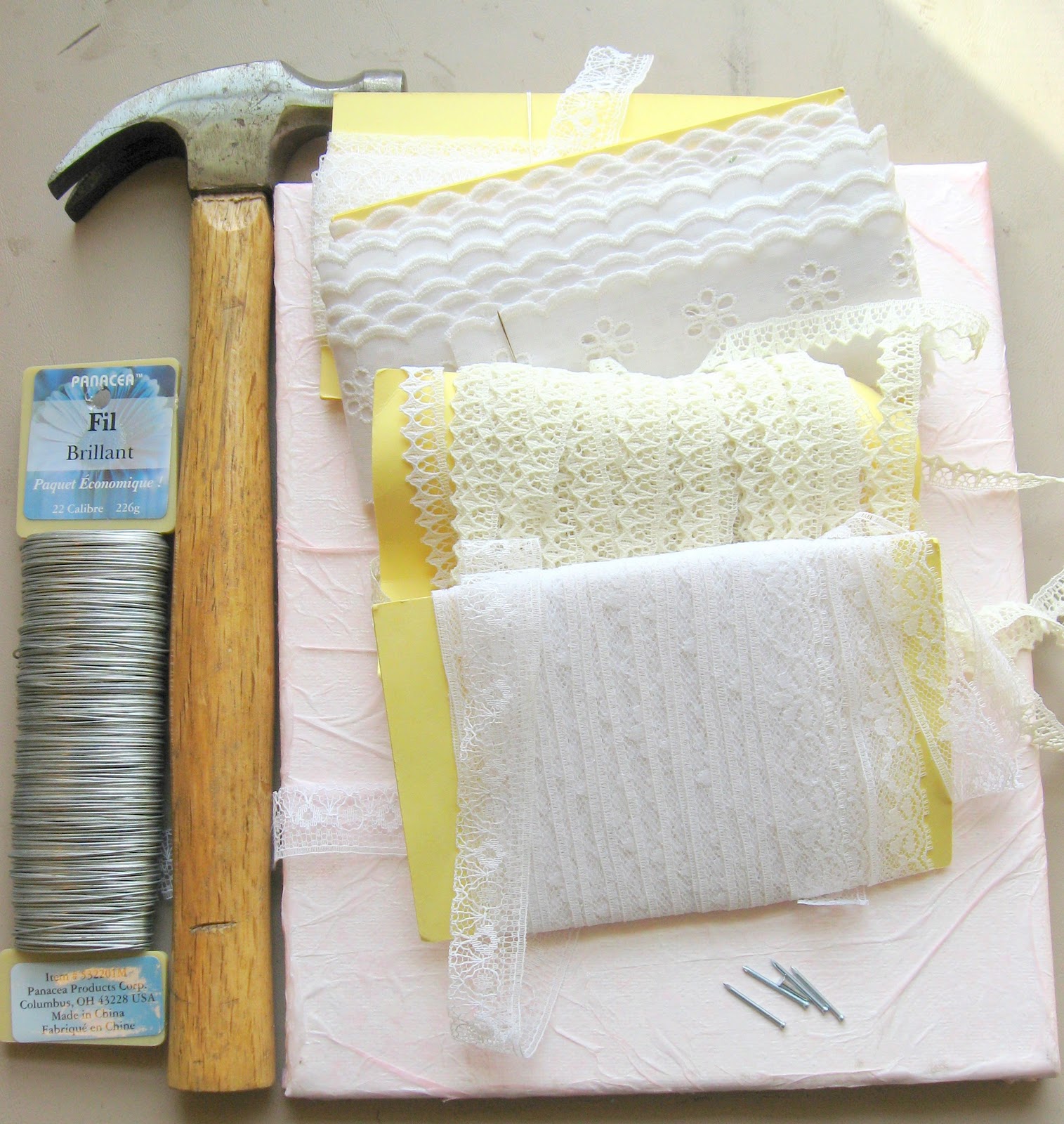 B.B. Bellezza Handcrafted Jewelry Tutorial Canvas Earring Holder