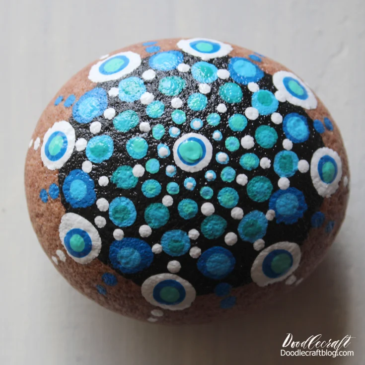 Craft Maker: Glow in The Dark Rock Painting
