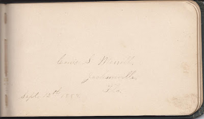 Heirlooms Reunited: 1880s/1890s Autograph Album of Mrs. Jennie S ...