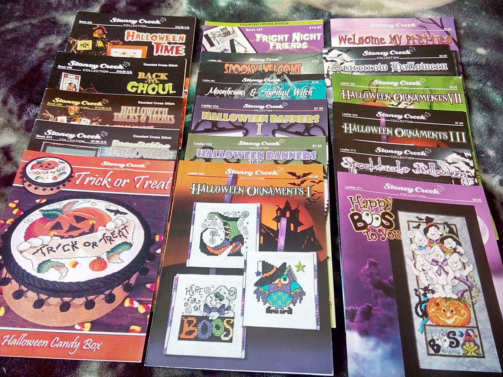 All my Stoney Creek Halloween Books