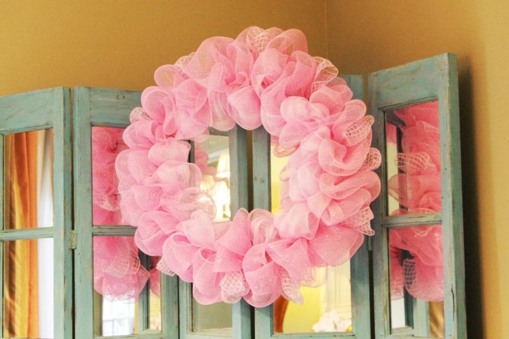 How To Make A Deco Mesh Ruffle Wreath Miss Kopy Kat