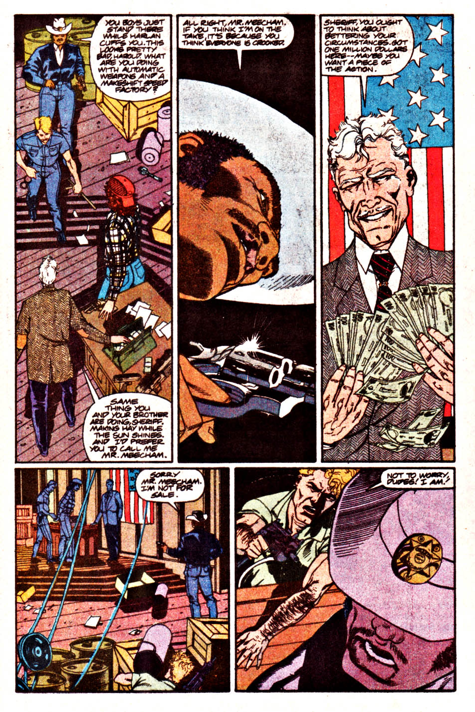 Read online The Punisher (1987) comic -  Issue #44 - Flag Burner - 15