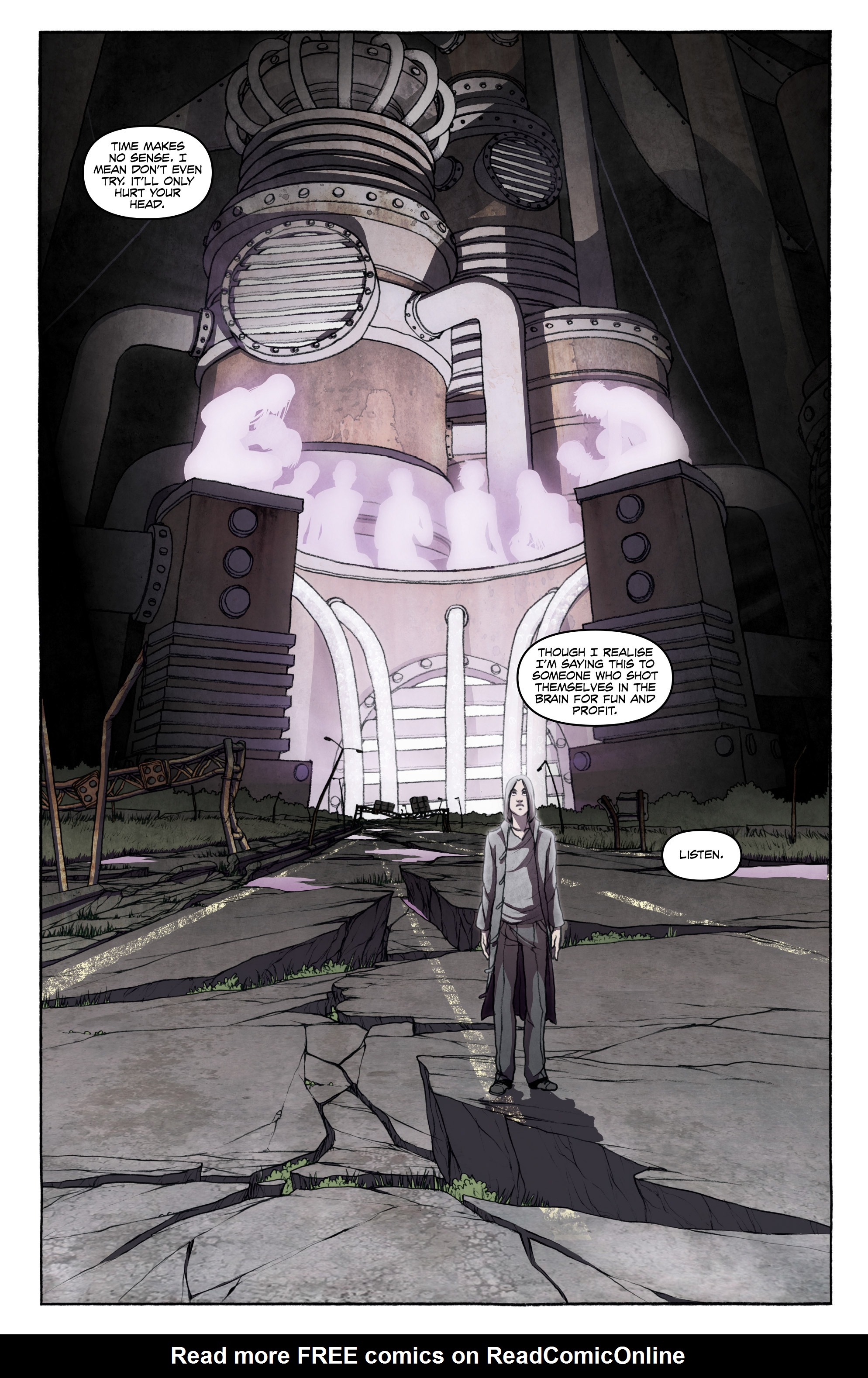 Read online FreakAngels comic -  Issue #5 - 74