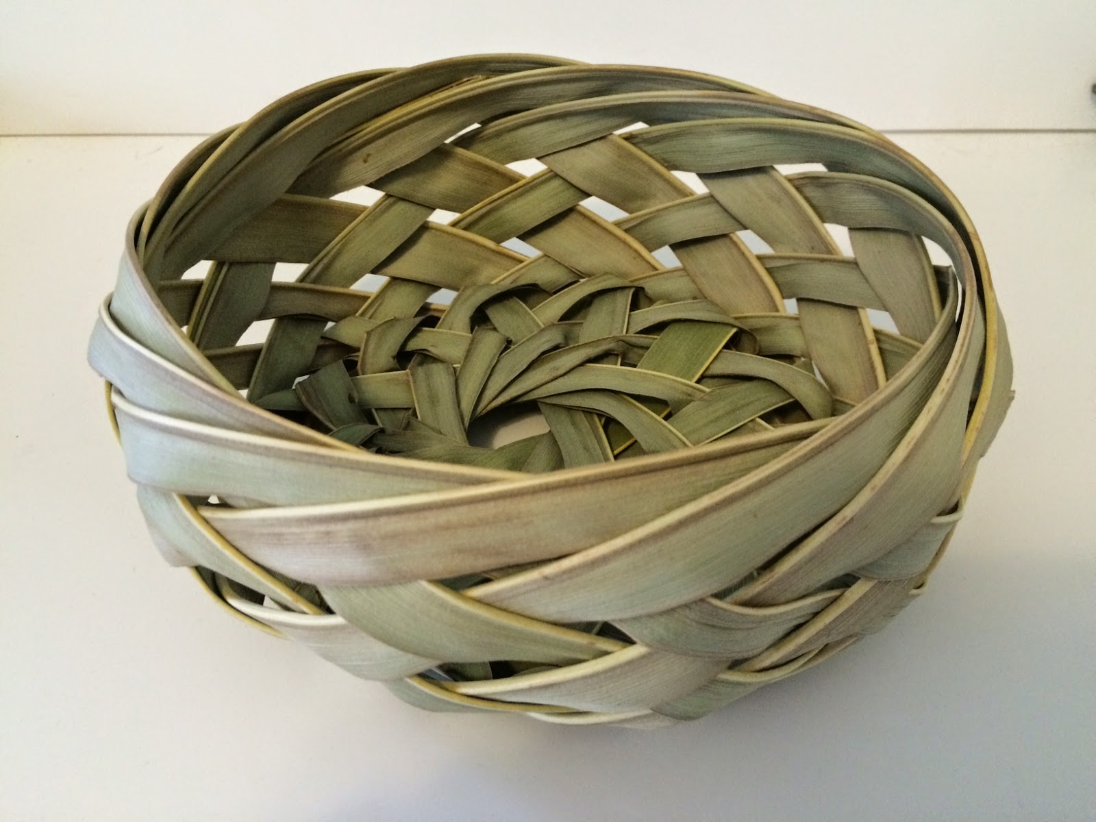 Baskets and more...... Woven Palm Basket