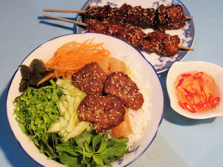 Bún Thanh Đạm Nướng Chay