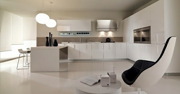 Diseños de cocinas color blanco - Colores en Casa