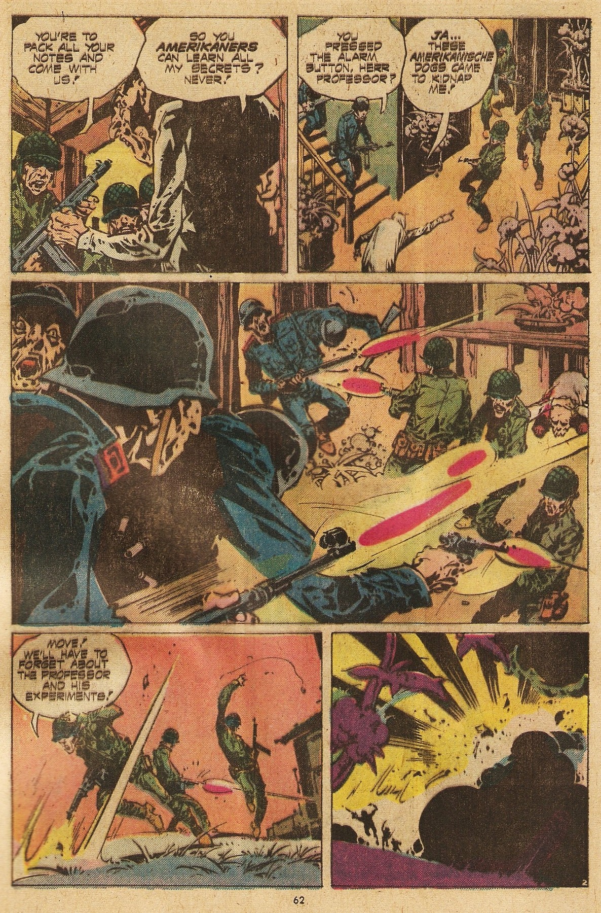 Read online Weird War Tales (1971) comic -  Issue #36 - 62