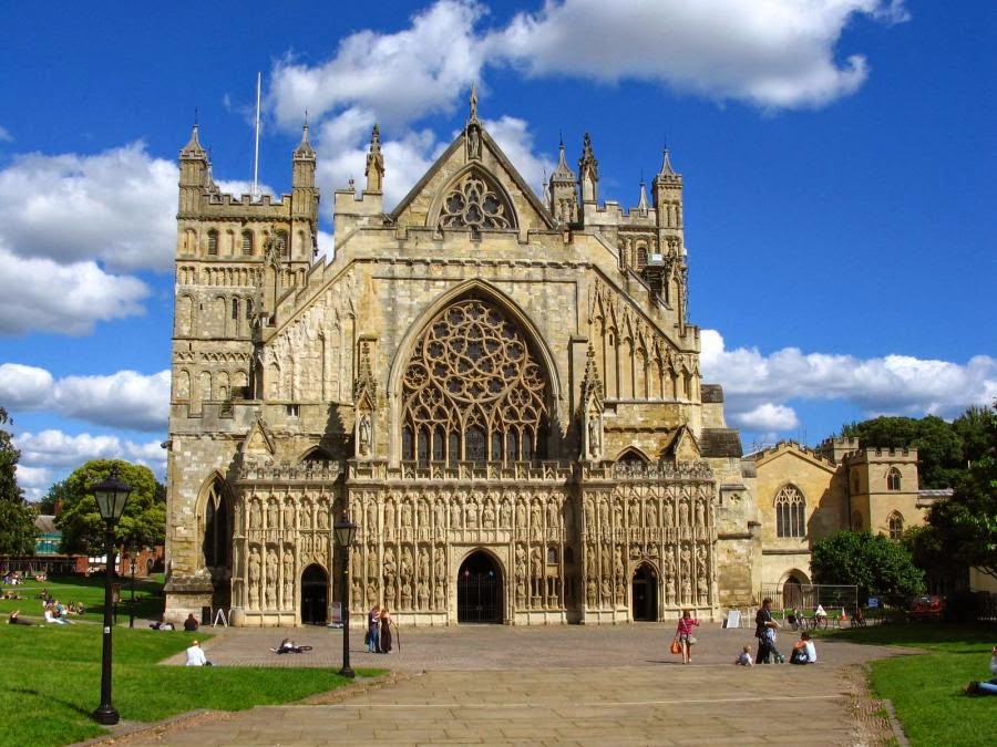 Catedral de Exeter (Exeter Cathedral) ~ Arquitectura asombrosa Catedral de Exeter (Exeter Cathedral) ~ Arquitectura asombrosa