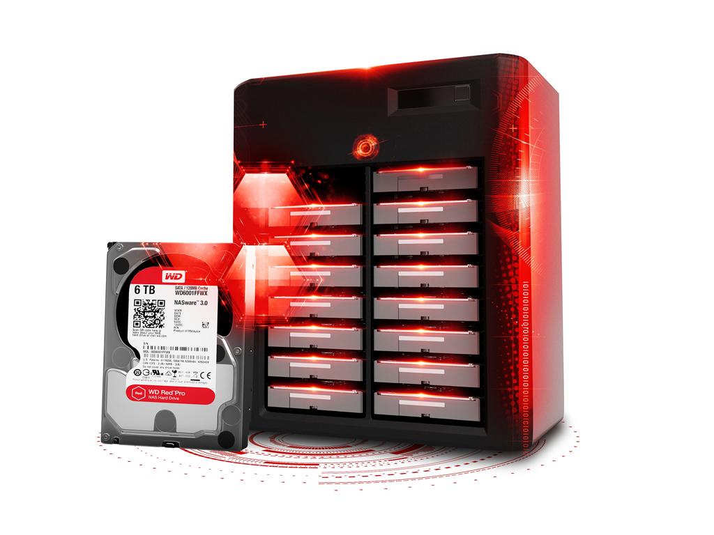 WD Red Pro Hard Drives Now Available in 5TB & 6TB Capacities
