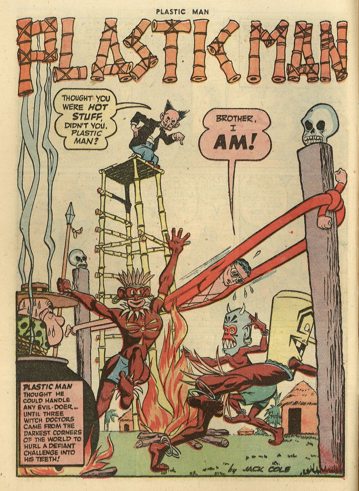 Read online Plastic Man (1943) comic -  Issue #3 - 16