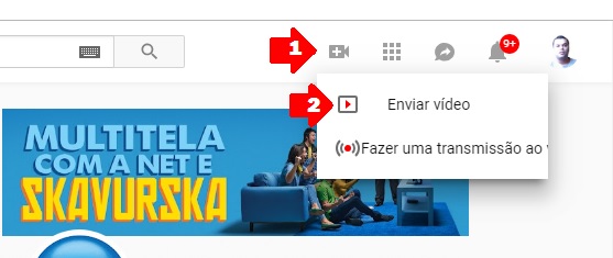 video colocar youtube