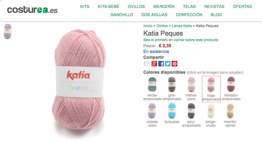 DIY Tejer Bebé: Cómo hacer capota de punto con dos agujas