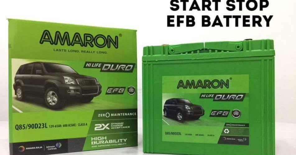 Car Battery Delivery Q85 Car Battery. Start Stop EFB Battery