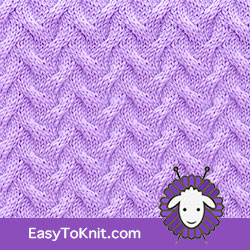 #CableKnitting Sand stitch. FREE Knitting Pattern. EASY TO KNIT #easytoknit #knitting
