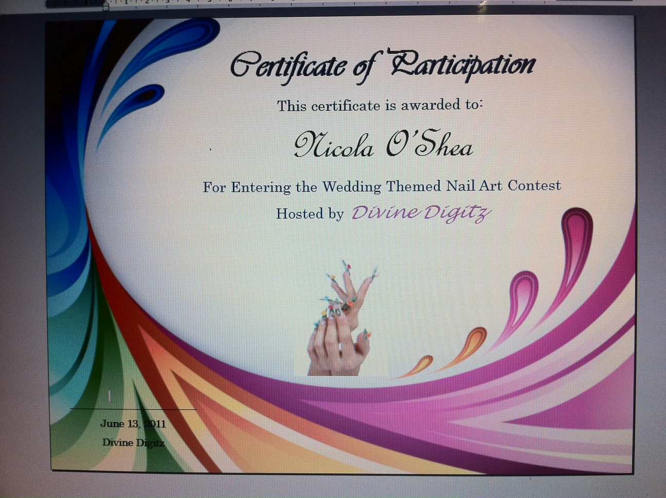 nail art certificate singapore