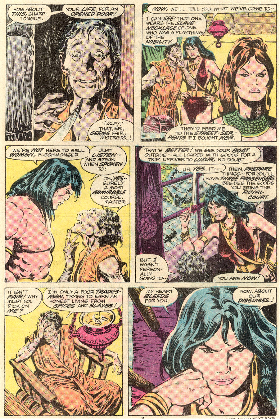 Read online Conan the Barbarian (1970) comic -  Issue #75 - 4