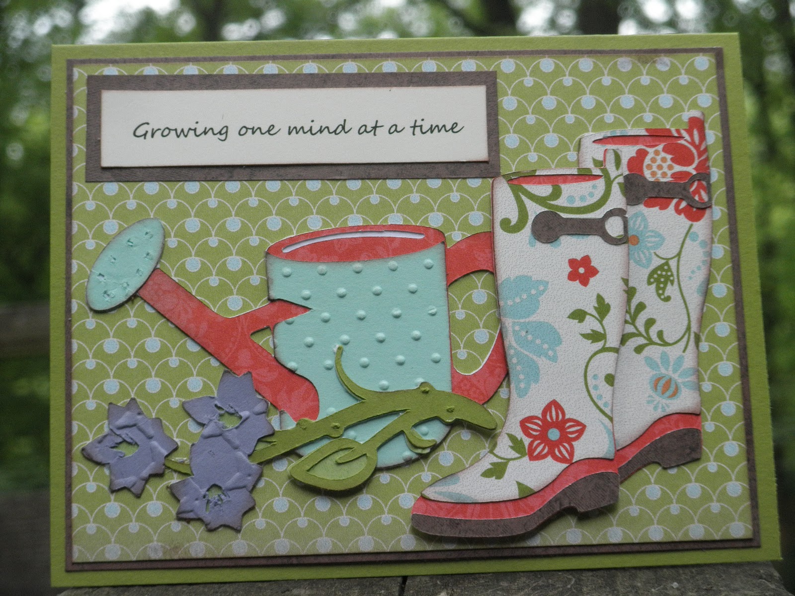 Cricut Crazy Scrapper Teacher Thank You Card