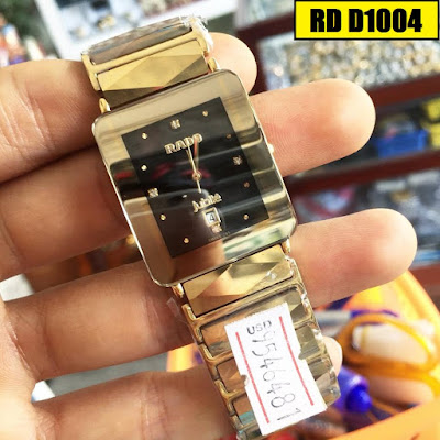 Đồng hồ nam mặt vuông Rado D1004 Đồng hồ nam mặt vuông Rado D1004