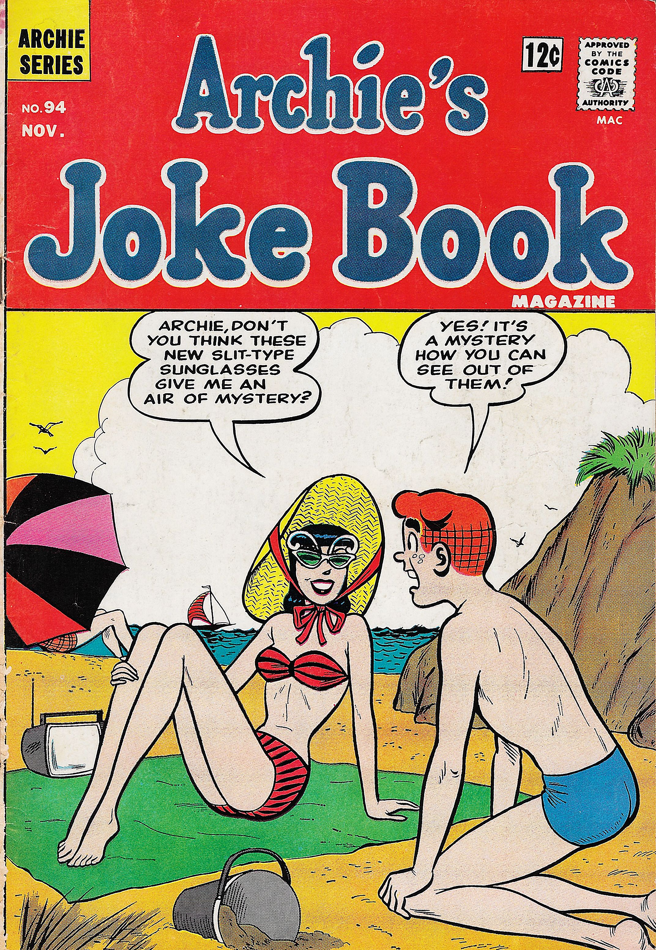 Read online Archie's Joke Book Magazine comic -  Issue #94 - 1