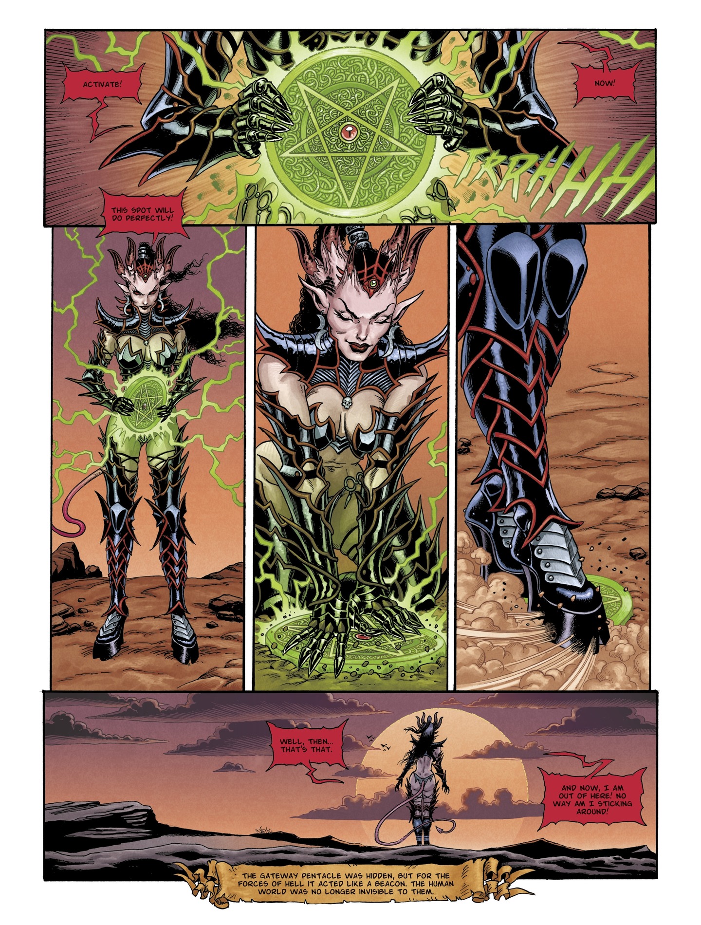Read online The Black Moon Chronicles comic -  Issue #20 - 14