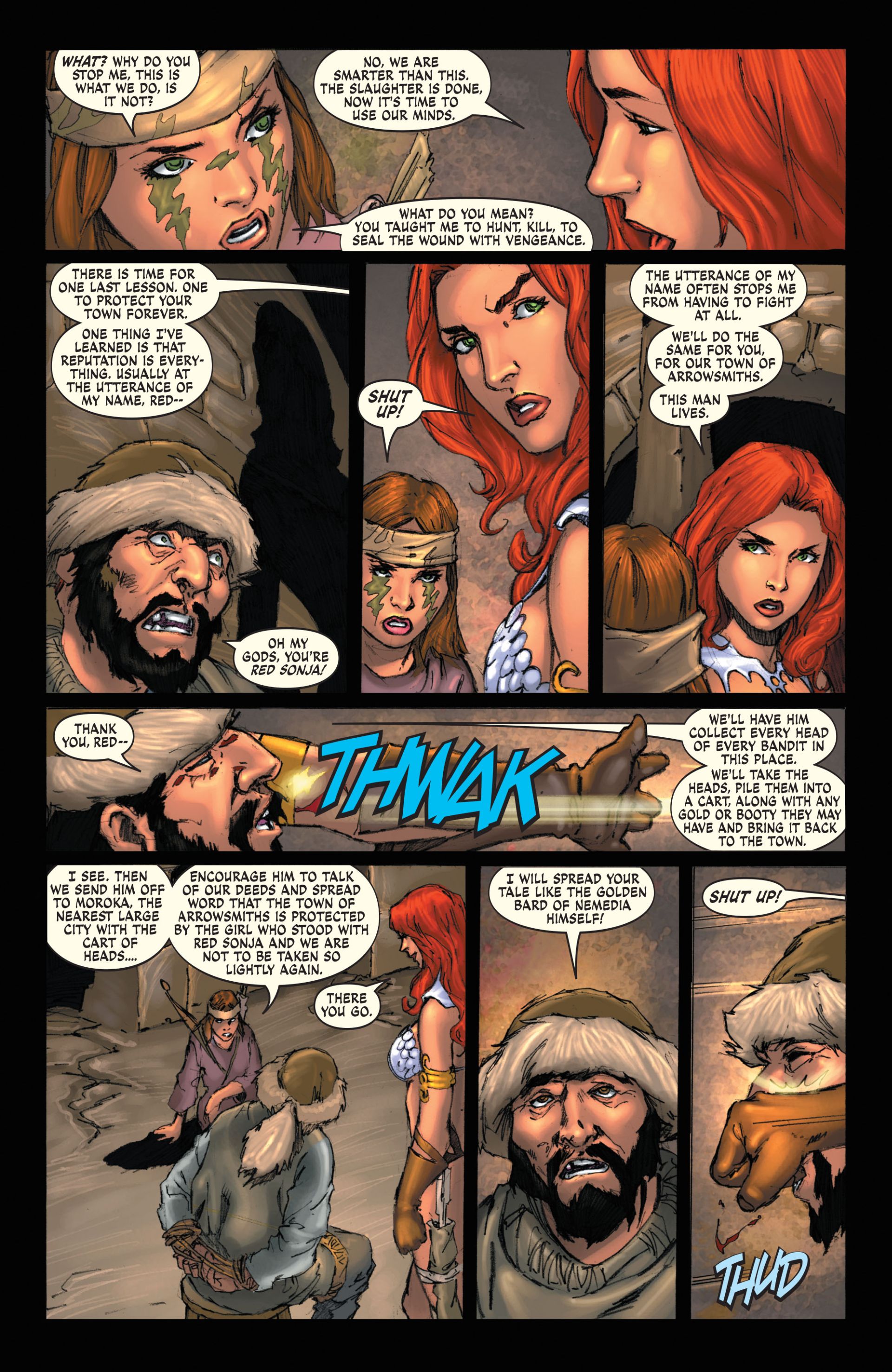 Read online Red Sonja (2005) comic -  Issue #10 - 22