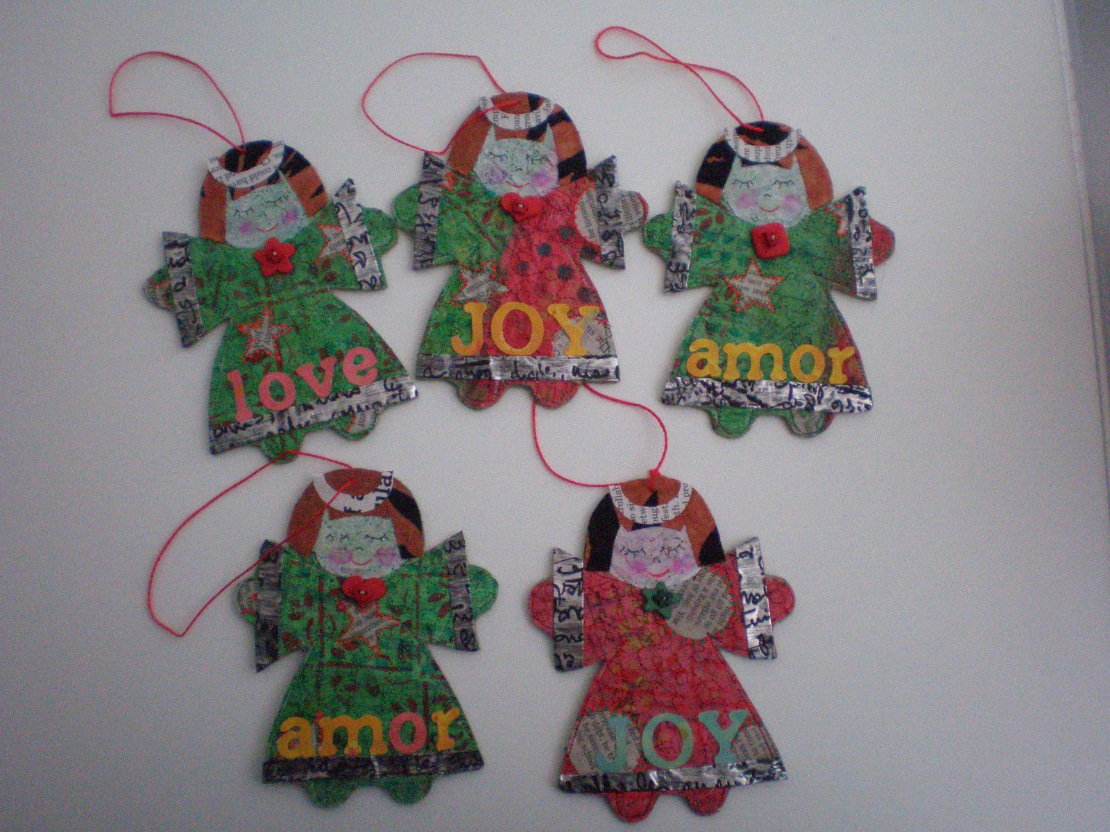 Margas Crafts Paper Bag Ornaments
