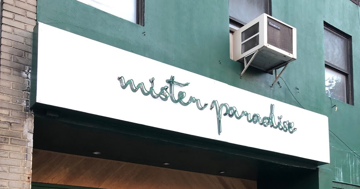 EV Grieve Mister Paradise is now hibernating on 1st Avenue; blames