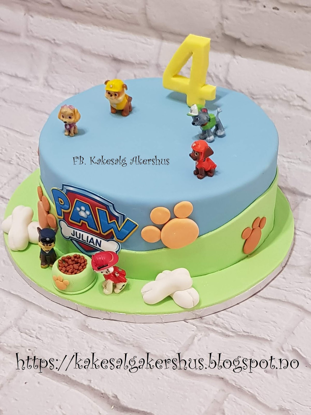 Hvordan Å Presentere Paw Patrol Kake Tiltalende