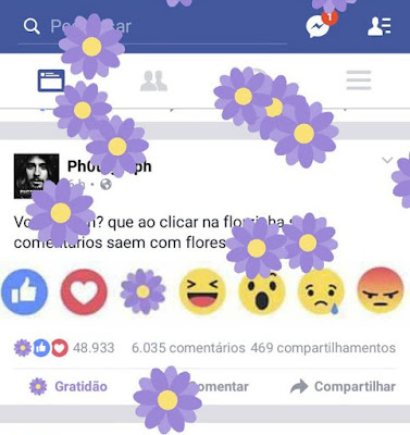 Facebook Lança"Chuva De Flores" retorno do Botão de gratidão Em Comemoração Ao Dia Das Mães Facebook Lança"Chuva De Flores" retorno do Botão de gratidão Em Comemoração Ao Dia Das Mães