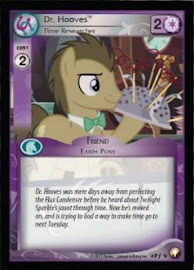 My Little Pony Dr. Hooves, Time Researcher Equestrian Odysseys CCG Card