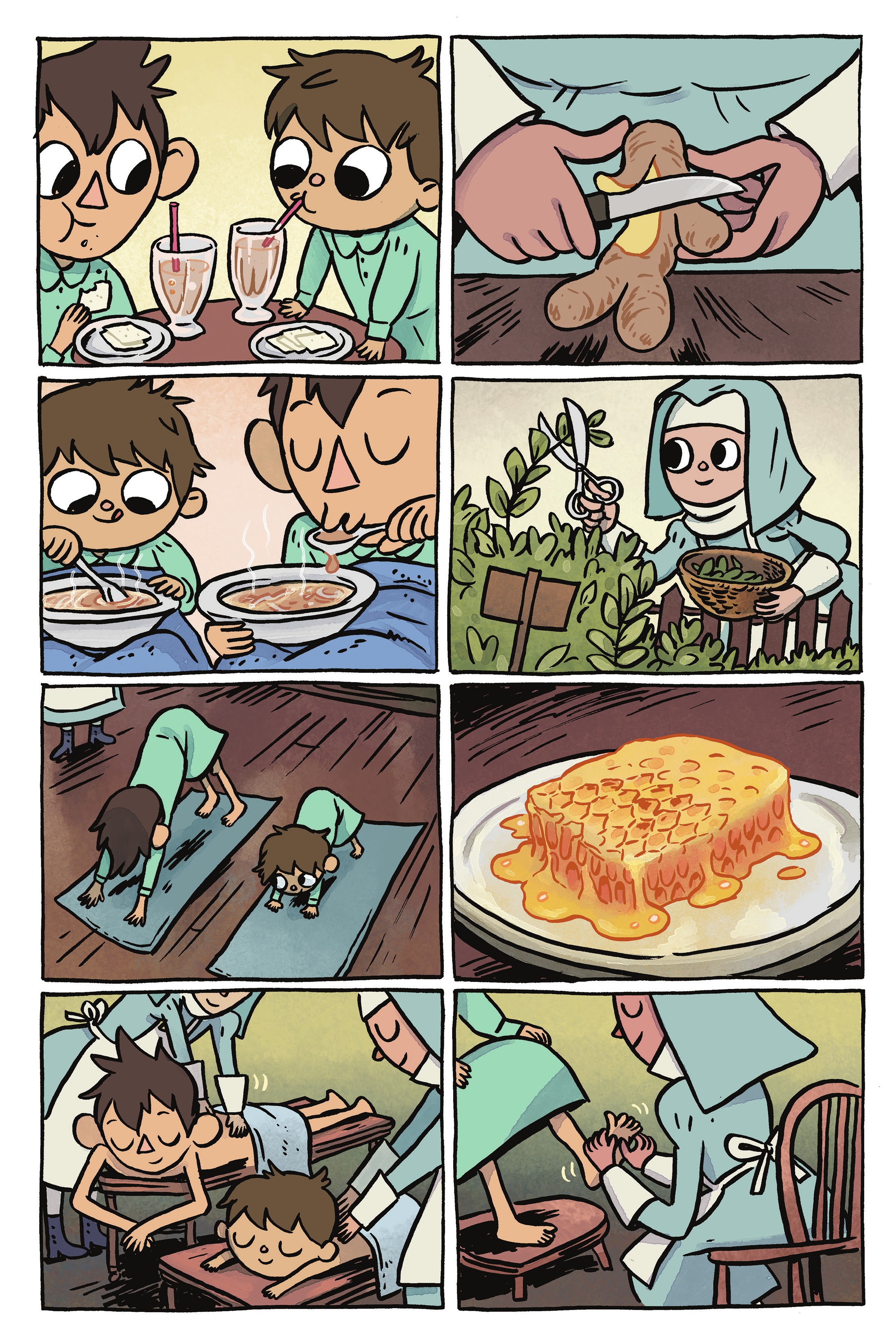 Read online Over the Garden Wall: Benevolent Sisters of Charity comic -  Issue # TPB - 77