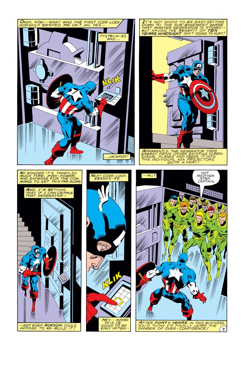 Captain America (1968) Issue #289 #205 - English 9