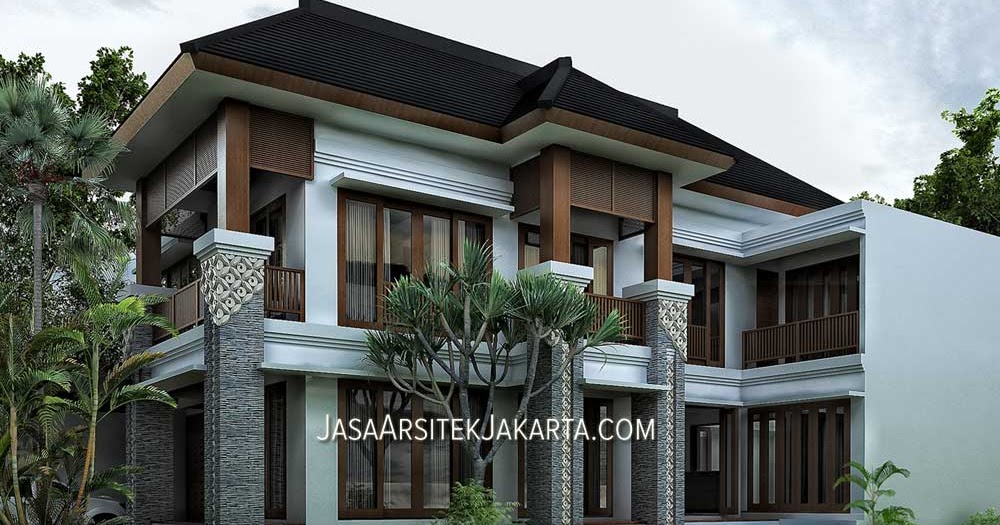 Desain Rumah luas 450 m2 milik bu Devi di Batam  Jasa Arsitek Jakarta