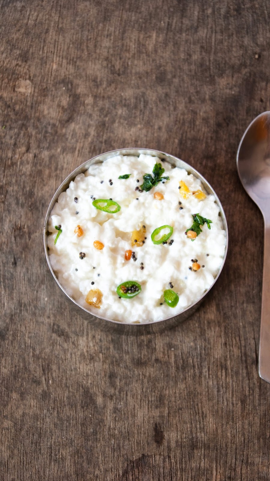 Always Hungry Curd Rice / Plain rice in seasoned Yogurt