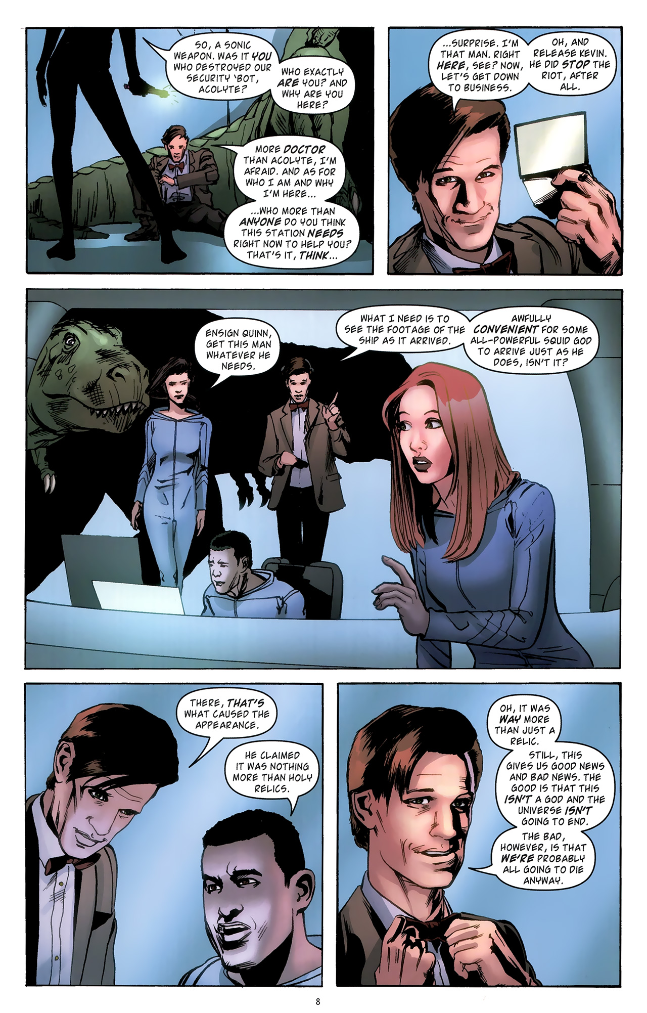 Read online Doctor Who (2011) comic -  Issue #9 - 12