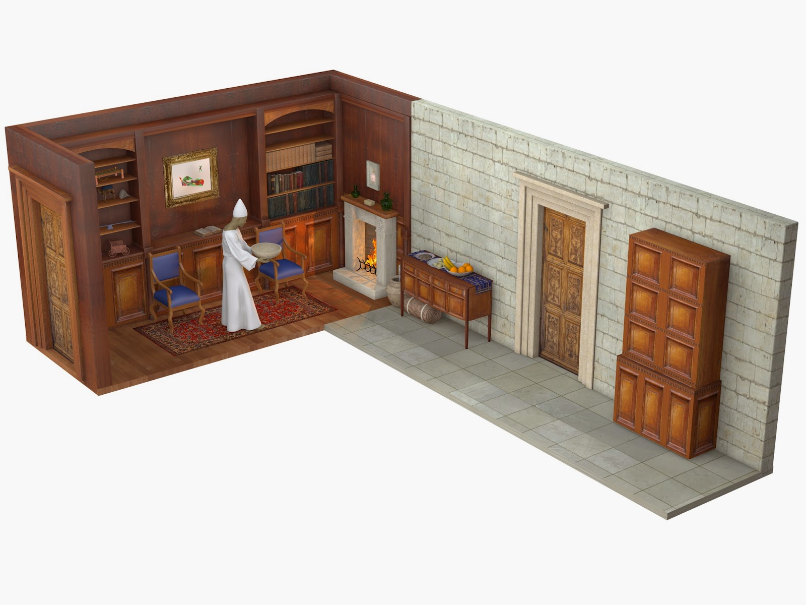 Beis Hamikdash Topics The Wooden Chamber of the Kohen Gadol