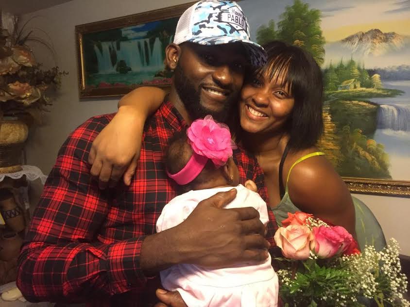 Gbenro, Osas and baby Azariah