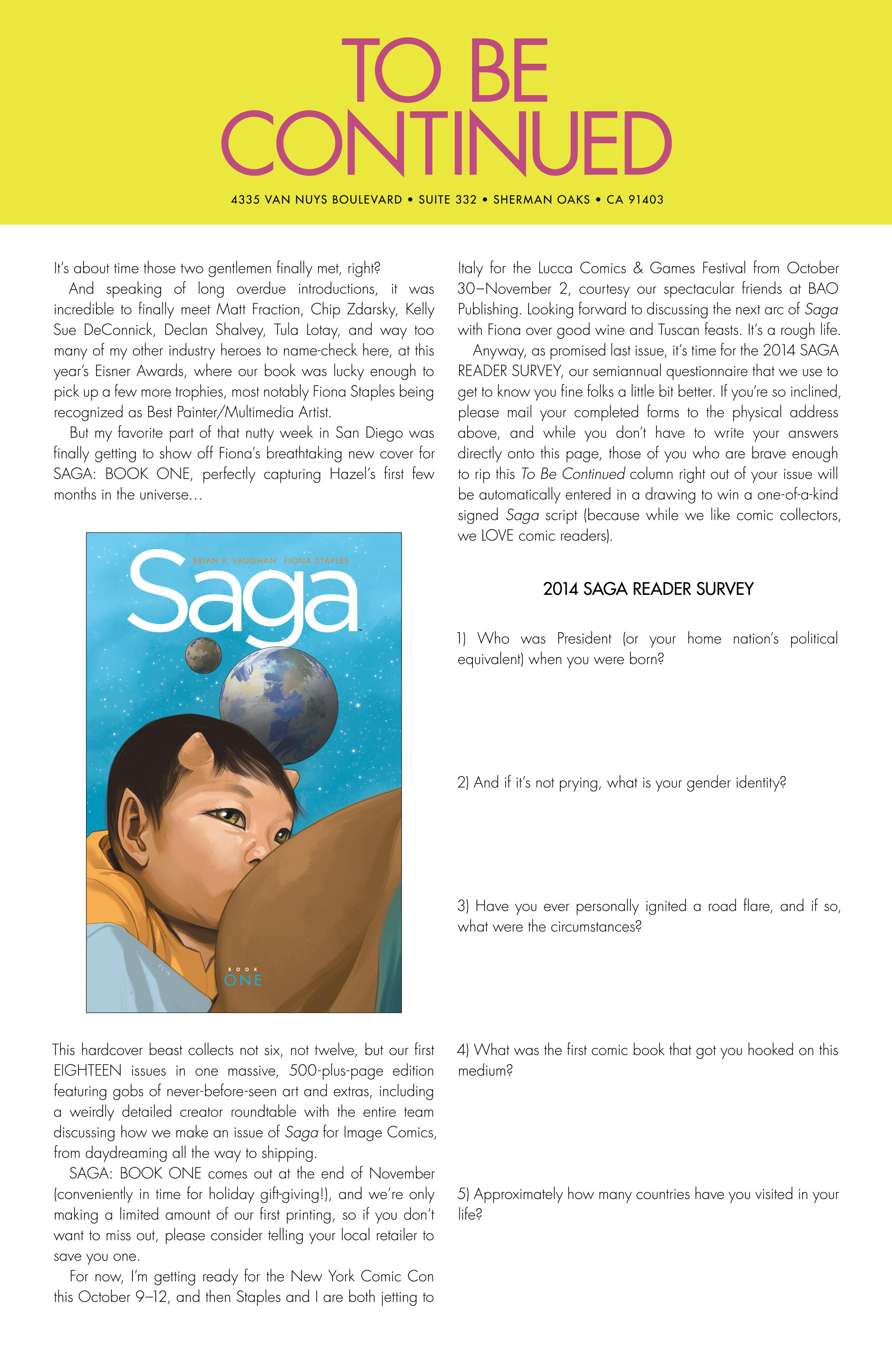 Read online Saga comic -  Issue #23 - 25