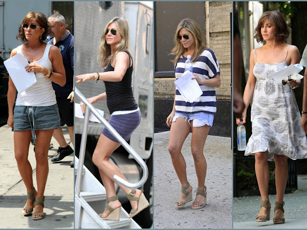 Jennifer Aniston Loves... Stuart Weitzman's 'Alex' Espadrilles 