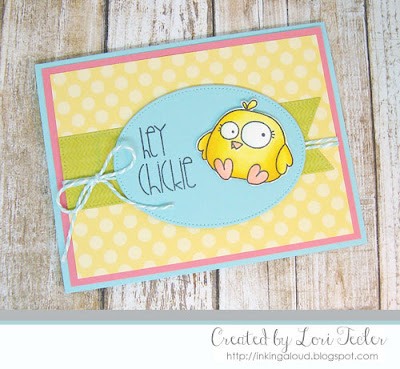 Hey Chickie card-designed by Lori Tecler/Inking Aloud-stamps from Paper Smooches Hey Chickie card-designed by Lori Tecler/Inking Aloud-stamps from Paper Smooches