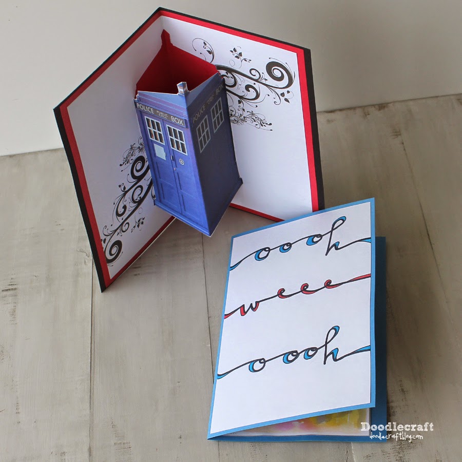 jon pertwee pop up cards 3rd day of