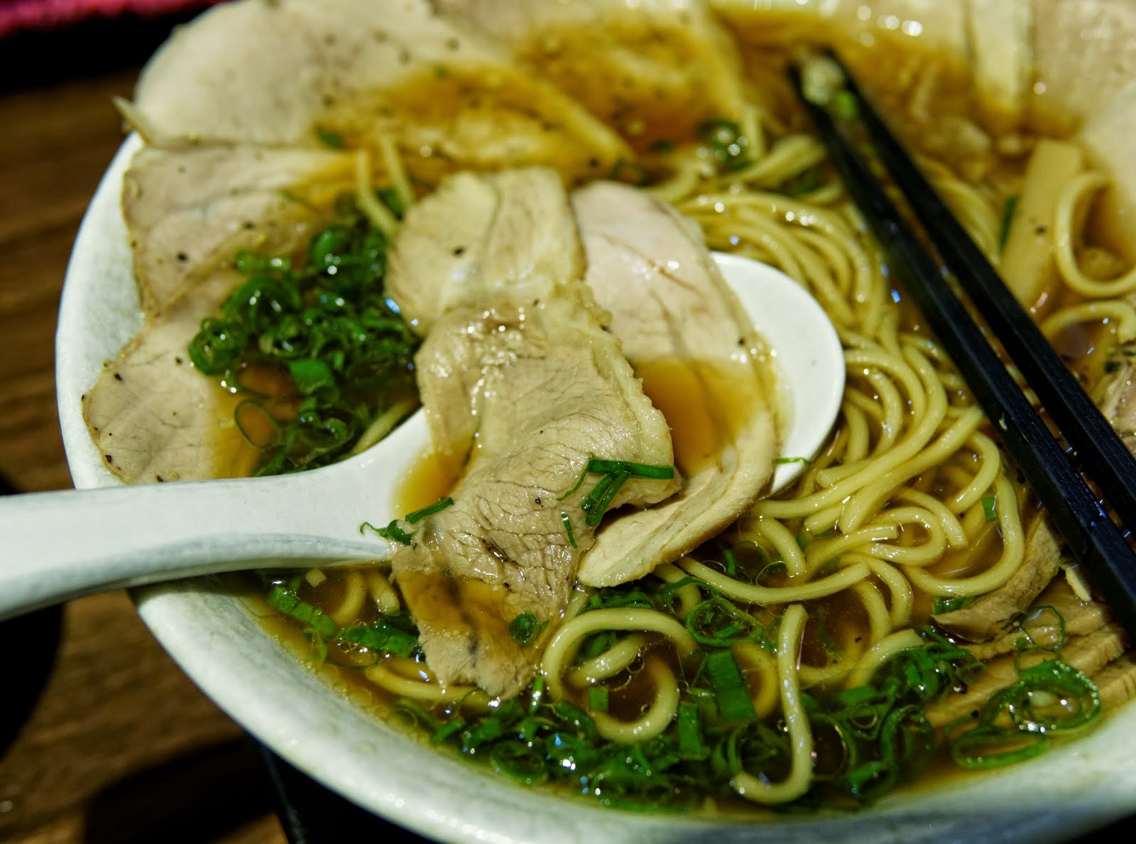 鷹流東京醬油拉麵-蘭丸 東京醬油叉燒2